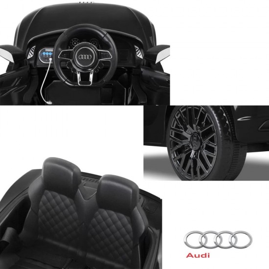 Ηλεκτροκίνητο Παιδικό Αυτοκίνητο Licensed Audi R8 Spyder 12V Μαύρο