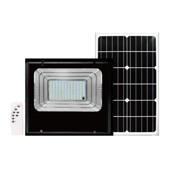 Eco Led Αδιάβροχος Ηλιακός Προβολέας 200W με Πάνελ IP67 – JHD-KFL-A