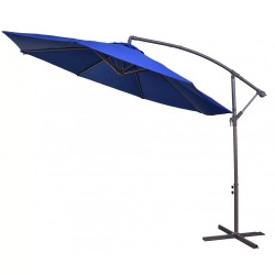 Επαγγελματική ομπρέλα αλουμινίου πλαϊνού ιστού με διάμετρο 300cm – ΜΠΛΕ